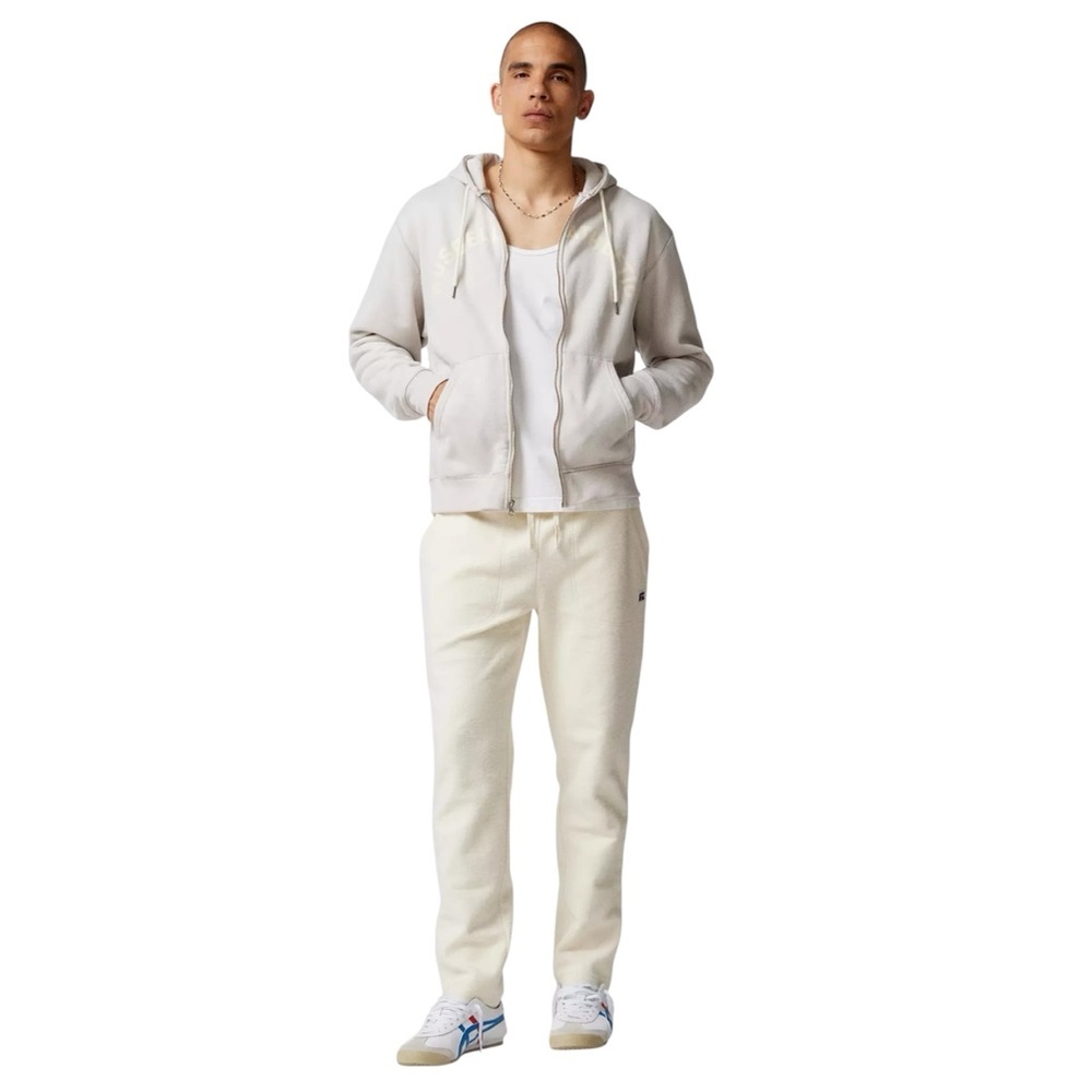 RUSSELL ATHLETIC NWT
Chamois Straight Leg Joggers In Ivory
 in Sz L & XL